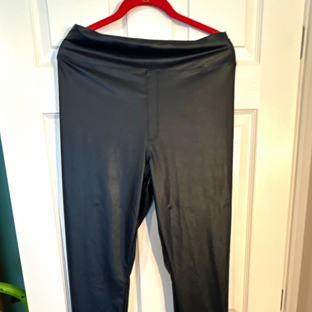 OFFLINE by Aerie women's high rise ankle yoga leggings XL Navy stretch